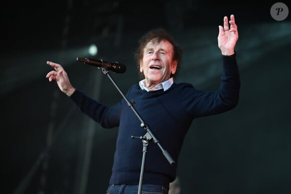 Alain Souchon à la Fête de l'Humanité à La Courneuve, France, le 12 septembre 2021