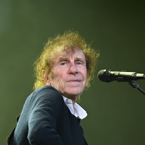 Alain Souchon à la Fête de l'Humanité à La Courneuve, le 12 septembre 2021