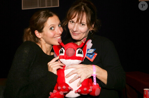 Elodie Varlet, Cecilia Hornus et d'autres célébrités réunies pour la journee de l'association ELA pour fêter Noel a Disneyland Paris, le 30 novembre 2013.