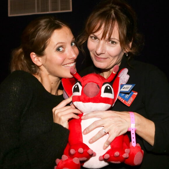 Elodie Varlet, Cecilia Hornus et d'autres célébrités réunies pour la journee de l'association ELA pour fêter Noel a Disneyland Paris, le 30 novembre 2013.