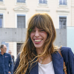 Lou Doillon présente le film Boxes réalisé par sa mère Jane Birkin lors du festival Lumière 2023 à Lyon le 22 octobre 2023. © Sandrine Thesillat / Panoramic / Bestimage 