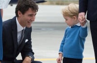 George de Galles en visite officielle au Canada rencontre Justin Trudeau.