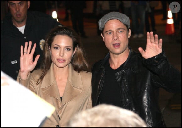 Les deux acteurs se sont rencontrés sur le tournage de Mr & Mrs Smith en 2005
Brad Pitt et Angelina Jolie