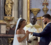 Ce samedi 20 juillet, le couple d'influenceur s'est rendu à l'église pour se dire "oui", pour le meilleur et pour le pire.
Charlène et Benoit à l'église pendant leur mariage, le 20 juillet 2024