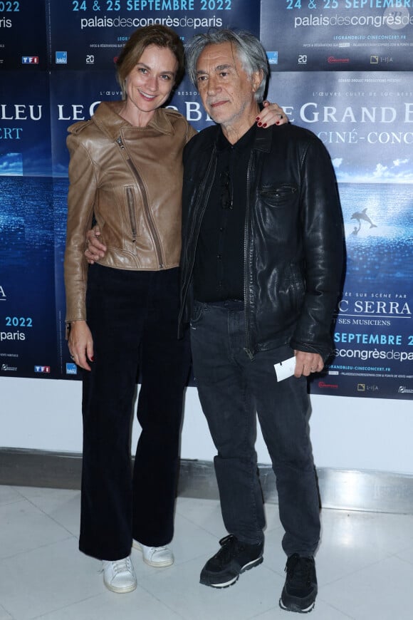 Pascale Louange et Richard Berry assistent au ciné-concert 'Le Grand Bleu' au Palais des Congrès de Paris, France, le 25 septembre 2022. Photo par Jerome Dominé/ABACAPRESS.COM