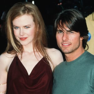 Nicole Kidman et Tom Cruise à la première du film "Eyes Wide Shut" à Los Angeles.