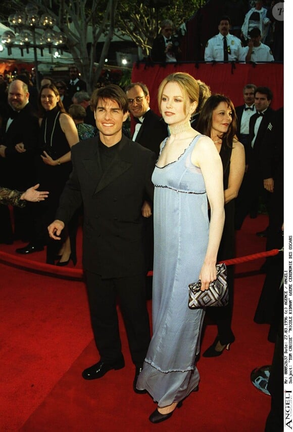 Tom Cruise, Nicole Kidman 68ème cérémonie des Oscars 1996 de Los Angeles.