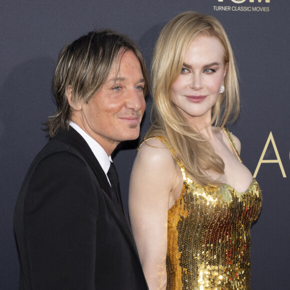 Keith Urban et sa femme Nicole Kidman - 49e édition du AFI Life Achievement Award en l'honneur de N. Kidman. Le 27 avril 2024. © Billy Bennight / Zuma Press / Bestimage