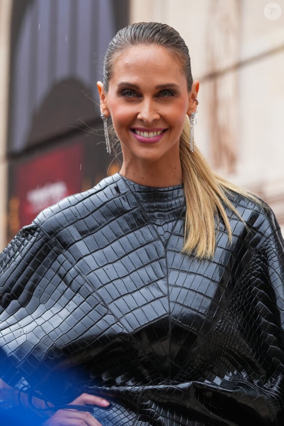 Ophelie Meunier - Sorties du défilé Stéphane Rolland à l'Opéra Garnier lors de la Fashion Week haute couture automne-hiver 2023-2024 à Paris le 4 juillet 2023.