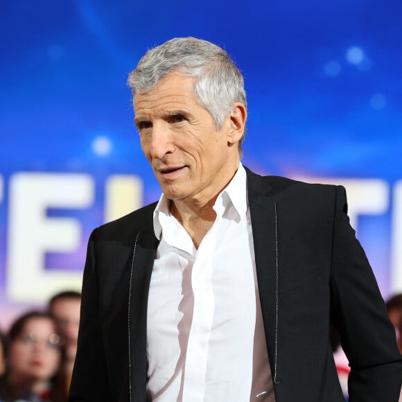 Nagui - Les personnalités se mobilisent lors de la 37ème édition du Téléthon sur le plateau de France 2, avec pour parrain Vianney. Cette année, 80,6 millions de dons ont été promis. Le 9 décembre 2023. © Coadic Guirec / Bestimage