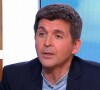 Thomas Sotto a été décrit comme "tyrannique" par d'anciens et actuels collaborateurs de "Télématin"
Thomas Sotto sur le plateau de "Télématin"