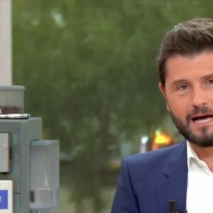 Sur TF1, Christophe Beaugrand s'est positionné loin derrière "Télématin" avec "Bonjour !"
Christophe Beaugrand sur le plateau de "Bonjour !"