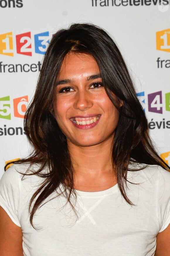 Émilie Tran Nguyen lors du photocall de la présentation de la nouvelle dynamique 2017-2018 de France Télévisions. Paris, le 5 juillet 2017. © Guirec Coadic/Bestimage 