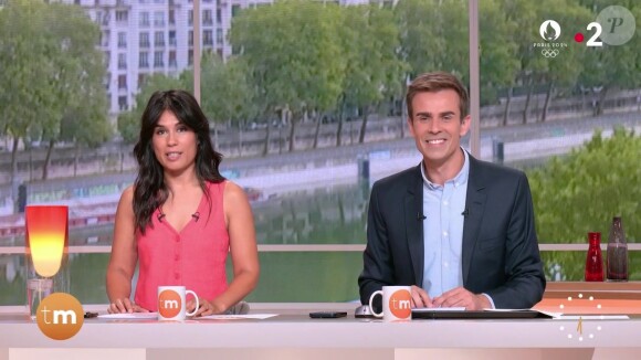 En pleine polémique, "Télématin" impose un coup dur à la concurrence
Emilie Tran Nguyen et Jean-Baptiste Marteau sur le plateau de "Télématin"