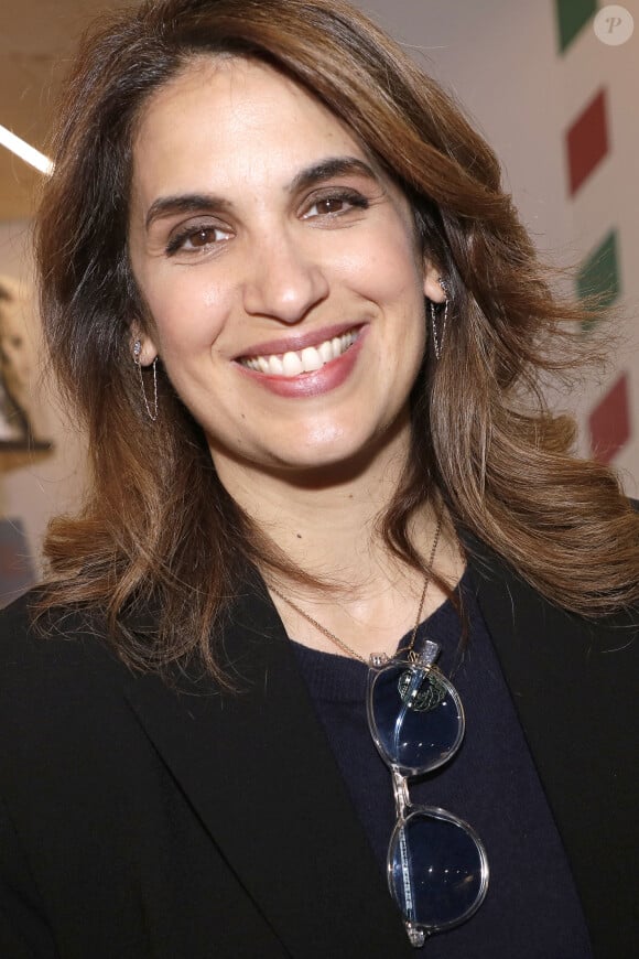 Sonia Mabrouk - Festival du Livre de Paris 2023 au Grand Palais Éphémère à Paris le 22 avril 2023. © Cedric Perrin / Bestimage 