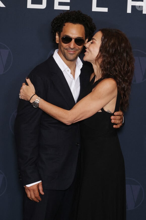 Tomer Sisley et Sandra Sisley assistent à la première de "Largo Winch : Le Prix de l'argent au Grand Rex", le 18 juin 2024. Jérôme Dominé/ABACAPRESS.COM