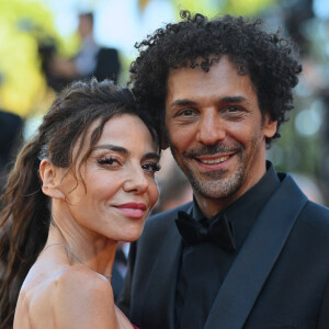 Sandra Zeitoun et Tomer Sisley assistent au tapis rouge "Emilia Perez" lors de la 77ème édition du Festival de Cannes le 18 mai 2024 à Cannes. Franck Castel/ABACAPRESS.COM