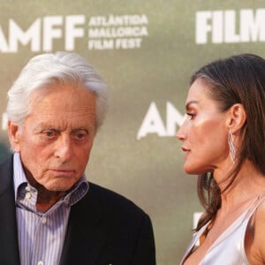 Letizia d'Espagne, Michael Douglas -14ème Atlantida Mallorca Film Fest 2024 cérémonie de clôture au centre culturel La Misericordia. Michael Douglas a reçu le prix Master of Cinema. Palma de Mallorca - 28 juillet 2024