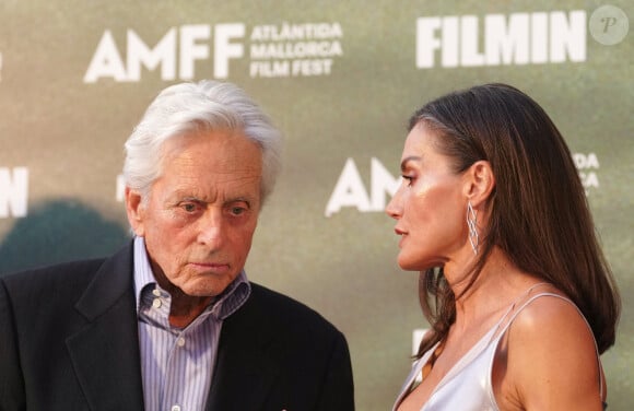 Letizia d'Espagne, Michael Douglas -14ème Atlantida Mallorca Film Fest 2024 cérémonie de clôture au centre culturel La Misericordia. Michael Douglas a reçu le prix Master of Cinema. Palma de Mallorca - 28 juillet 2024