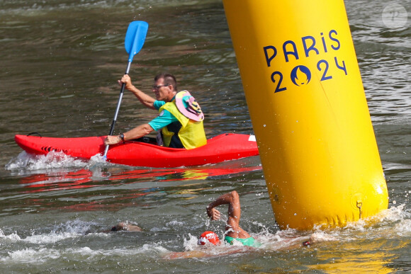 La Seine, théatre des épreuves de triathlon des JO de Paris. 31 juillet 2024. Viktor Ivanov/TASS