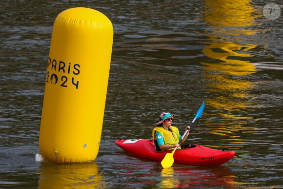 La Seine, théatre des épreuves de triathlon des JO de Paris. 31 juillet 2024. Viktor Ivanov/TASS