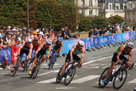 La Seine, théatre des épreuves de triathlon des JO de Paris. 31 juillet 2024. Viktor Ivanov/TASS