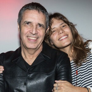 Exclusif - Julien Clerc et sa fille Vanille - Julien Clerc en concert à la Salle Pleyel pour "La Tournée des 50 ans" à Paris le 18 mars 2018 © Cyril Moreau