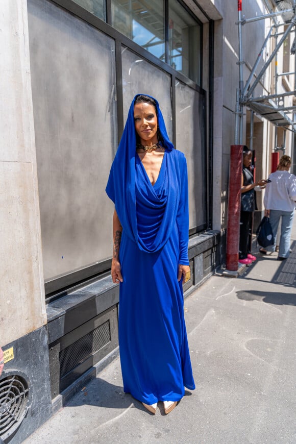 Shy'm - Arrivées au défilé de mode Haute-Couture automne-hiver 2024/2025 "Stephane Rolland" lors de la Fashion Week de Paris le 25 juin 2024. © Guillaume Boisserie / Bestimage 