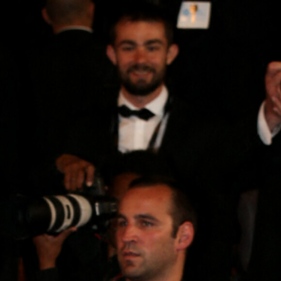 Léa Salamé et Raphaël Glucksmann assistent à la première du Redoutable lors de la 70e édition du Festival de Cannes au Palais des Festivals le 21 mai 2017 à Cannes. Shootpix/ABACAPRESS.COM