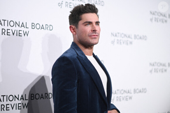 Zac Efron assiste au National Board of Review Annual Awards Gala 2024 à New York, le 11 janvier 2024. Anthony Behar/SPUS/ABACAPRESS.COM