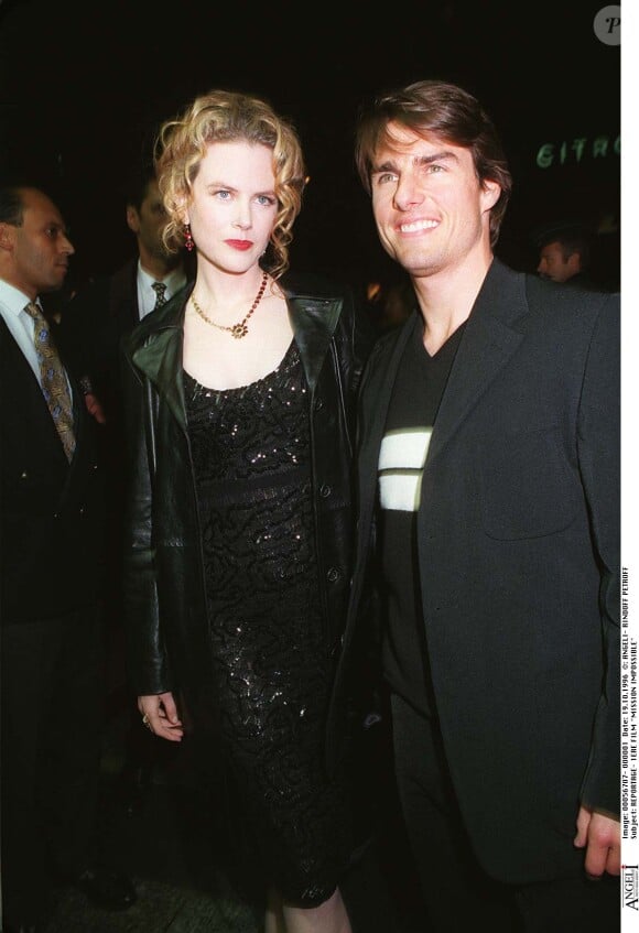 Première du film "Mission Impossible" - Tom Cruise et Nicole Kidman à Paris.