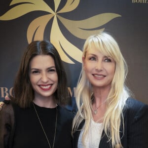 Semi-Exclusif - Lucie Bernardoni, Cécile Chaduteau à la soirée de présentation des collections Printemps/Eté 2024 du Bohemia Market, concept store de créateurs, à Paris, France, le 21 mars 2024. © Tribeca-Van Biesen/Bestimage