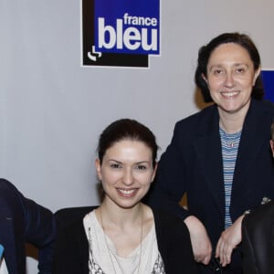 Lucie Bernardoni - Archives - People à l'émission "On repeint la musique" à Paris, le 14 mars 2014