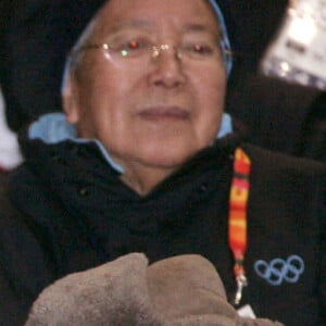 Le Prince Albert II de Monaco avec une amie sud-africaine, Charlene Wittstock, lors de la cérémonie d'ouverture des XXème Jeux Olympiques d'hiver à Turin, Italie, le 10 février 2006. Les Jeux se déroulent du vendredi 10 février au 26 février 2006. Photo Gouhier-Nebinger-Orban/ABACAPRESS.COM