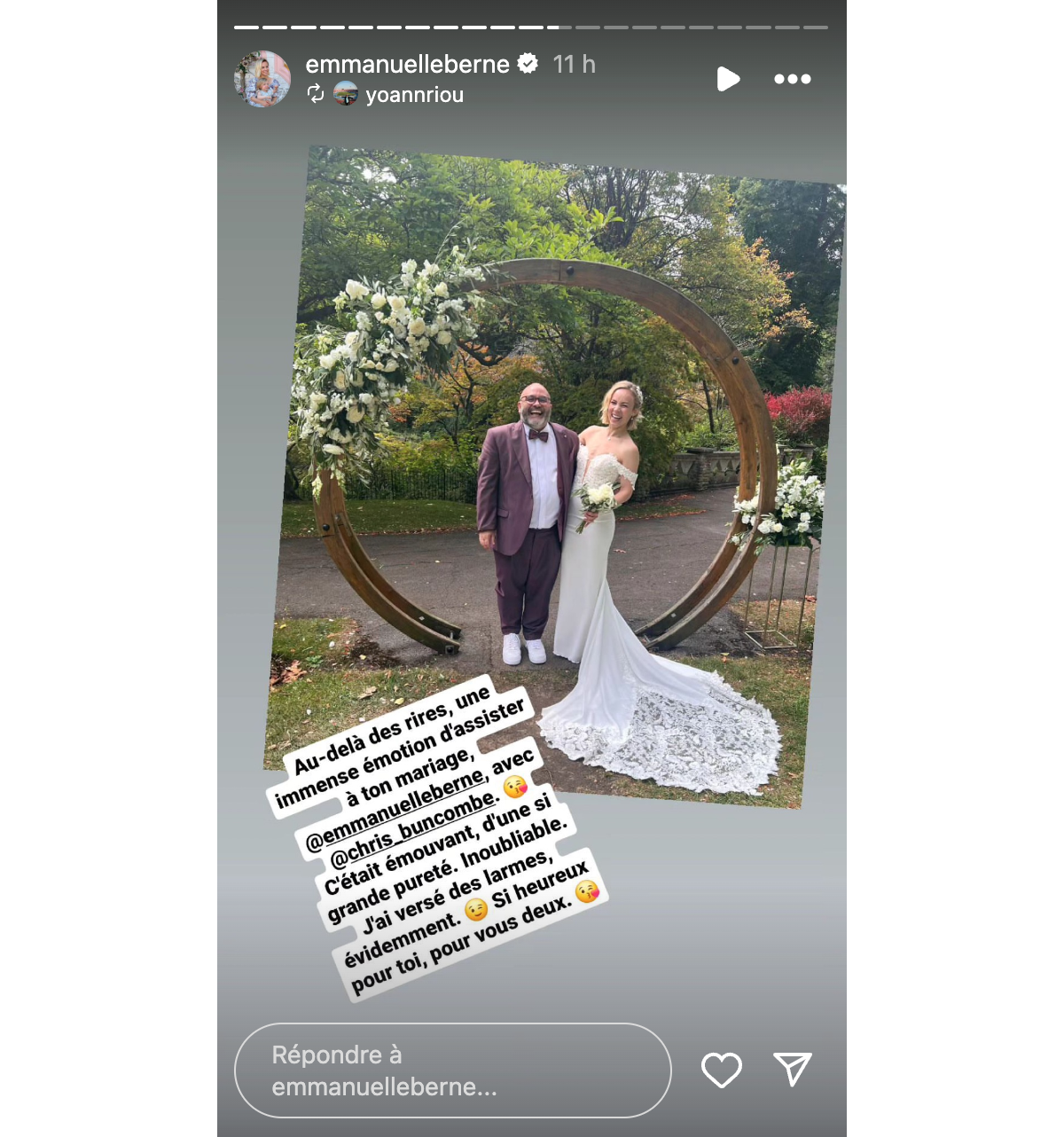 Photo : Le journaliste sportif Yoann Riou faisait partie des invités ...