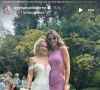 Emannuelle Berne a publié plusieurs photos et vidéos de la cérémonie sur son compte Instagram mardi 6 août 2024
Mariage d'Emannuelle Berne et Chris Buncombe.