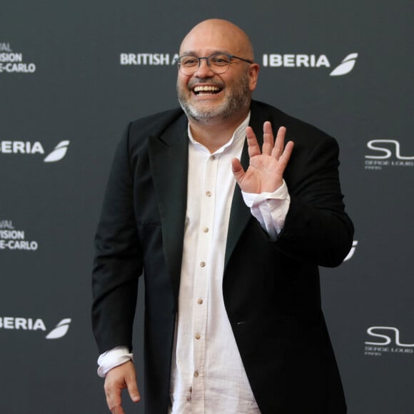 Yoann Riou sur le tapis rouge du photocall de la cérémonie d'ouverture du 62ème Festival de Télévision de Monte-Carlo, à Monaco, le 16 juin 2023. © Cyril Dodergny/Nice Matin/BestImage