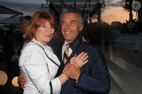 Exclusif - Muriel Mayette-Holtz et son mari Gérard Holtz - Remise du 27ème Prix François Chalais à la maison France télévision x Brut lors du 76ème Festival International du Film de Cannes, France le 26 Mai 2023