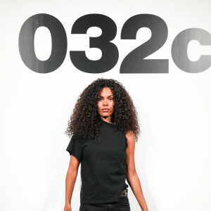 Tina Kunakey - Photocall au défilé de mode Hommes printemps-été 2025 "032C" lors de la fashion week de Paris