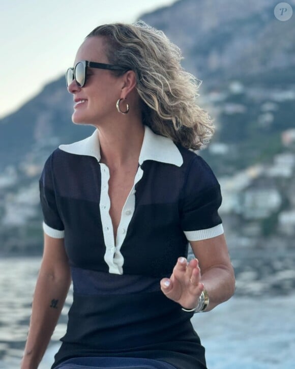 Avant de partir à Saint-Barthélemy, Laeticia Hallyday a passé quelques jours en Italie. Instagram, juillet 2024.