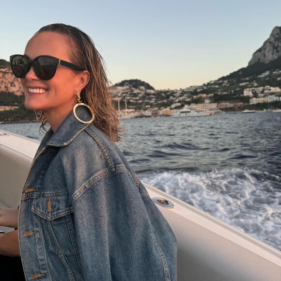 Avant de partir à Saint-Barthélemy, Laeticia Hallyday a passé quelques jours en Italie. Instagram, juillet 2024.