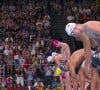 Pour couvrir les épreuves de natation des JO de Paris, France Télévisions a fait appel à un trio
Capture d'épreuve de natation des JO de Paris