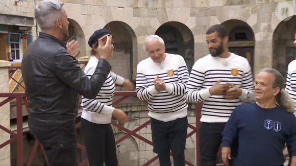 Patrice Laffont et Olivier Minne se sont succédé à l'animation de Fort Boyard il y a plus de 30 ans.