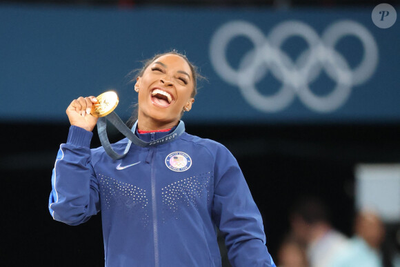 Même si personne ne lui a demandé l'autorisation d'utiliser ses musiques, l'artiste française était ravie de voir son travail bénéficier d'une aussi grande expostion médiatique
Simone Biles (Credit Image: © David G. McIntyre/ZUMA Press Wire)