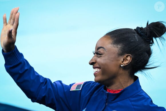 Elle a encore décroché plusieurs médialles, dont certaines en or
Simone Biles ( Photo by federico pestellini / DPPI / Panoramic ) -