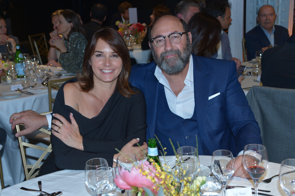 Photo Kad Merad et sa femme Julia Vignali Dîner de charité