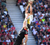 Et si oui, peuvent-ils rentrer en France ?
Le Stade toulousain s'impose face au Stade Rochelais (39-23) au Matmut Atlantique lors de la première demi-finale du championnat de Top 14 et se hisse en finale Oscar Jegou ( Photo by federico pestellini / panoramic )