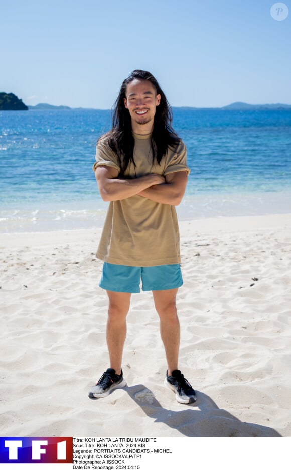 Michel, aventurier de "Koh-Lanta, La Tribu maudite" sur TF1.