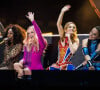 Et de compléter : "Elle s'est éloignée. Sans Geri, cela ne se fera pas - dans le passé, elle a été une force motrice dans le groupe".
Melanie Brown (Mel B), Emma Bunton, Geri Halliwell, Melanie Chisholm (Mel C) - The Spice Girls en concert, pour le 3ème soir consécutif, au stade Etihad à Manchester. Le 3 juin 2019 