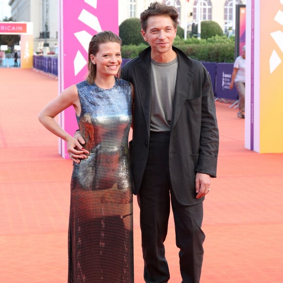 Mélanie Thierry et Raphaël Haroche lors de la 49ème édition du festival du cinéma américain de Deauville le 7 septembre 2023. © Denis Guignebourg / Bestimage 